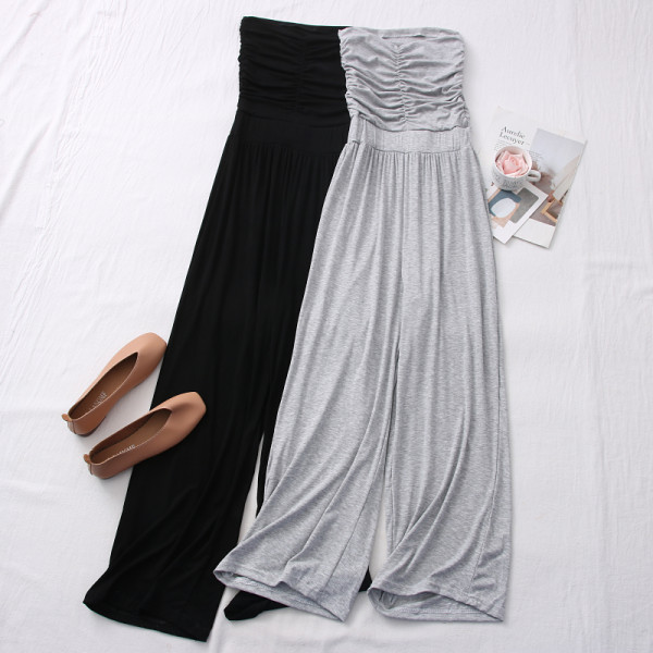 Salopeta casual de dama cu umerii goi