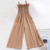 Salopeta dama cu elastic si bretele