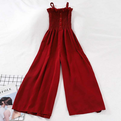 Salopeta dama cu elastic si bretele