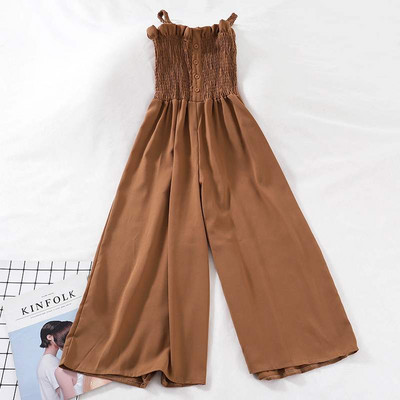 Salopeta dama cu elastic si bretele