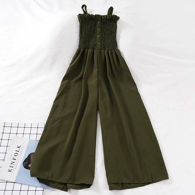 Salopeta dama cu elastic si bretele