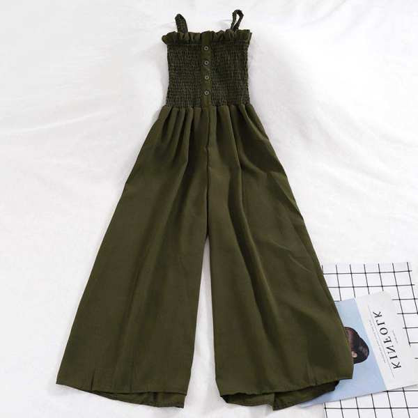 Salopeta dama cu elastic si bretele