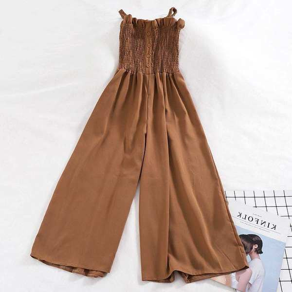 Salopeta dama cu elastic si bretele