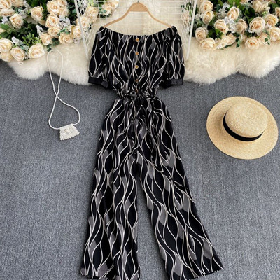 Casual γυναικείες ολόσωμες φόρμες με ντεκολτέ σε διάφορα χρώματα