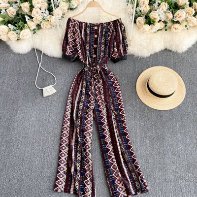 Casual γυναικείες ολόσωμες φόρμες με ντεκολτέ σε διάφορα χρώματα