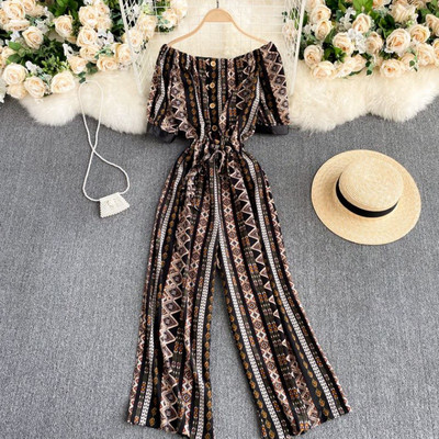 Casual γυναικείες ολόσωμες φόρμες με ντεκολτέ σε διάφορα χρώματα