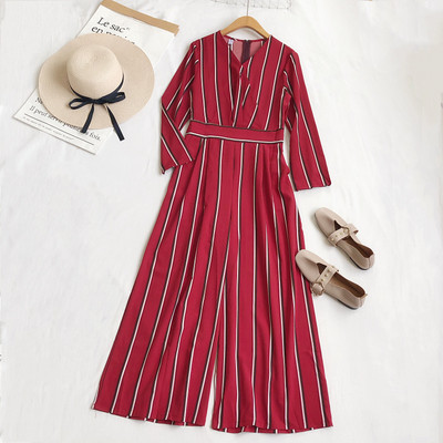 Γυναικεία κομψή ολόσωμη φόρμα με μακριά μανίκια