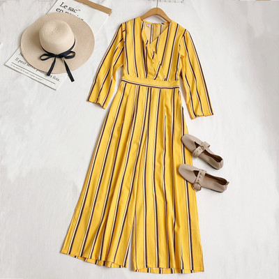 Γυναικεία κομψή ολόσωμη φόρμα με μακριά μανίκια