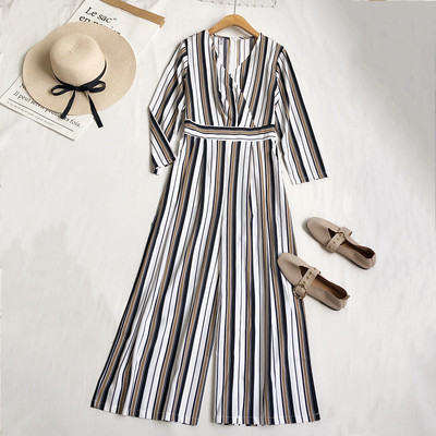 Γυναικεία κομψή ολόσωμη φόρμα με μακριά μανίκια