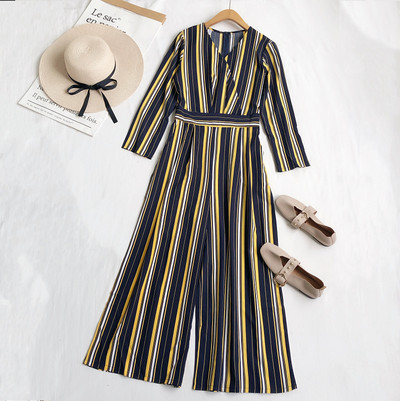 Γυναικεία κομψή ολόσωμη φόρμα με μακριά μανίκια