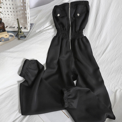 Ženski casual kombinezon s džepovima