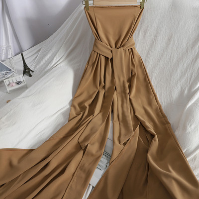 Γυναικεία αθλητική ολόσωμη φόρμα με κορδόνια