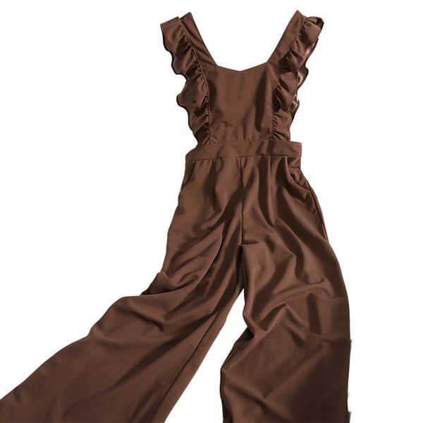 Salopeta moderna cu bucle si buzunare