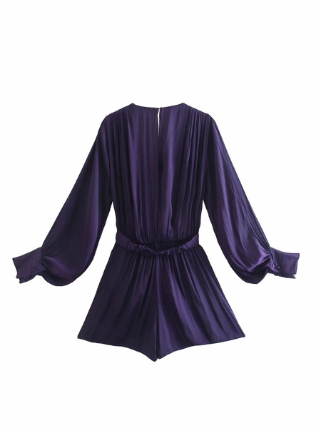 Salopeta dama model lat cu centura si catarama