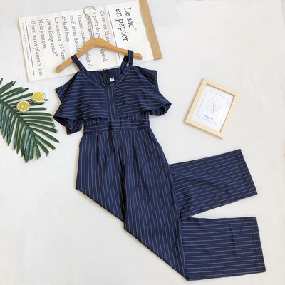 Ženski dugi kombinezon na bretele