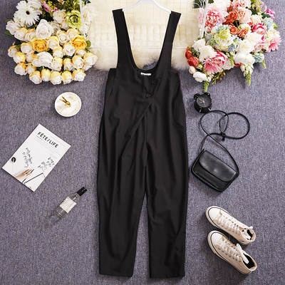 Salopeta casual cu nasturi