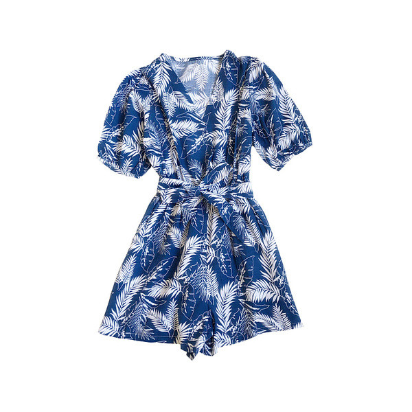 Salopeta de dama cu centura in talie si umerii goi