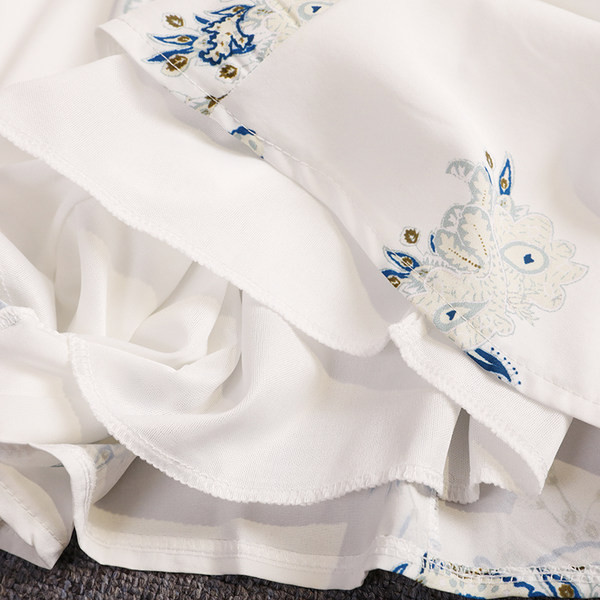 Salopeta de dama stil retro cu maneci scurte