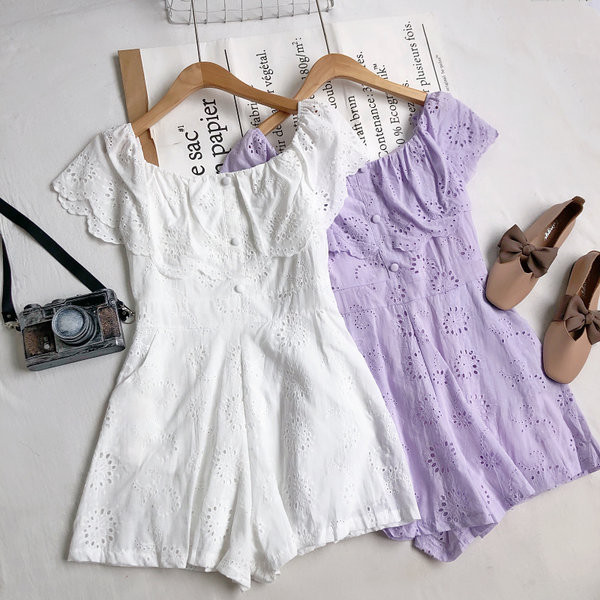 Salopeta de dama moderna cu nasturi in mai multe culori