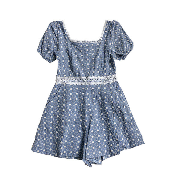 Salopeta scurta dama cu puncte in mai multe culori