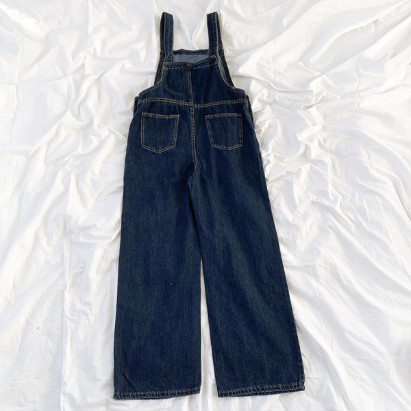 Ženski traper kombinezon sa džepovima