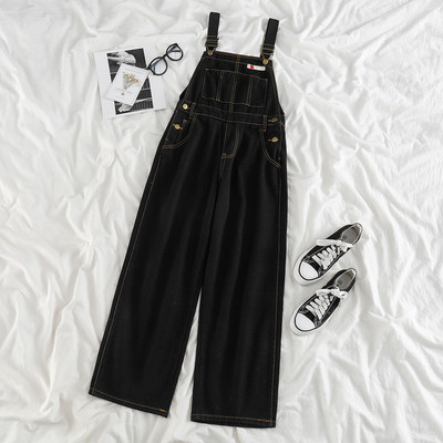 Salopetă casual cu nasturi-stil retro