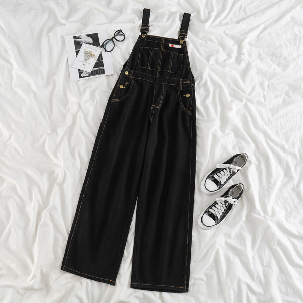 Salopetă casual cu nasturi-stil retro