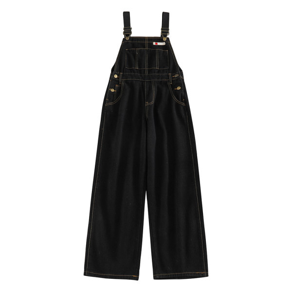 Salopetă casual cu nasturi-stil retro