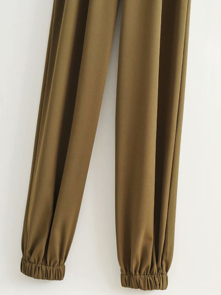 Salopeta lunga de primavara-toamna cu nasturi si curea