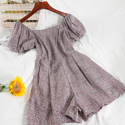 Salopeta de vara dama cu maneca scurta