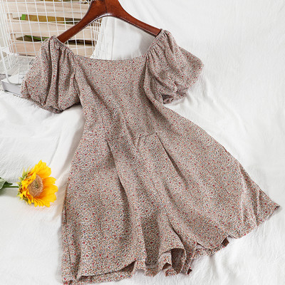 Salopeta de vara dama cu maneca scurta