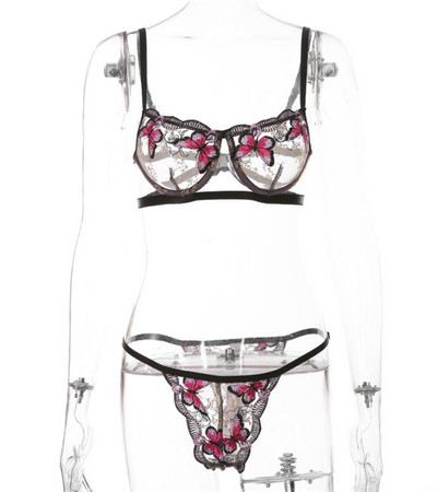 Set intim pentru femei modern din două părți tanga și sutien