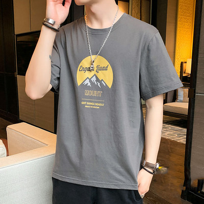 Tricou barbatesc cu aplicatie - mai multe modele