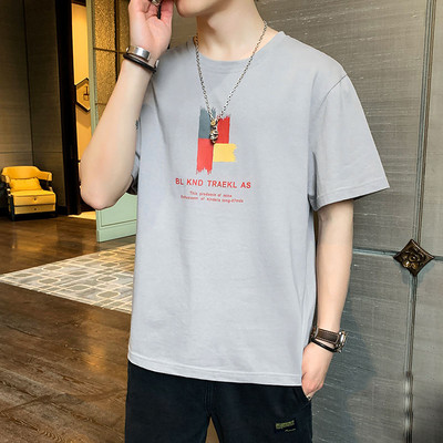 Tricou barbatesc cu aplicatie - mai multe modele