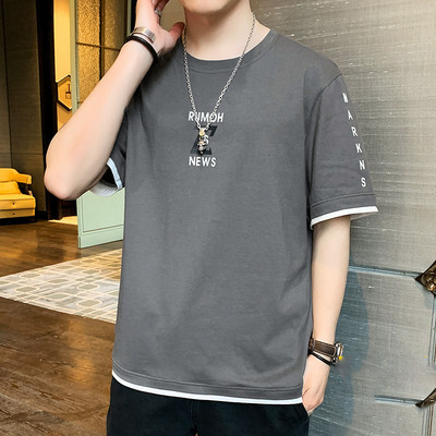 Tricou barbatesc cu aplicatie - mai multe modele