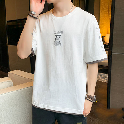 Tricou barbatesc cu aplicatie - mai multe modele