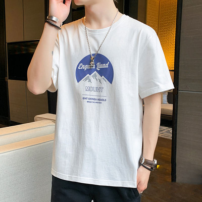 Tricou barbatesc cu aplicatie - mai multe modele