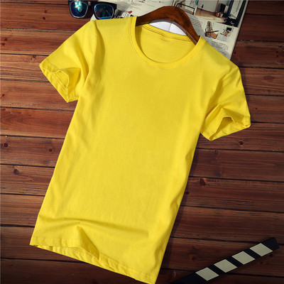 Tricou casual barbatesc cu imprimeu si decolteu rotund