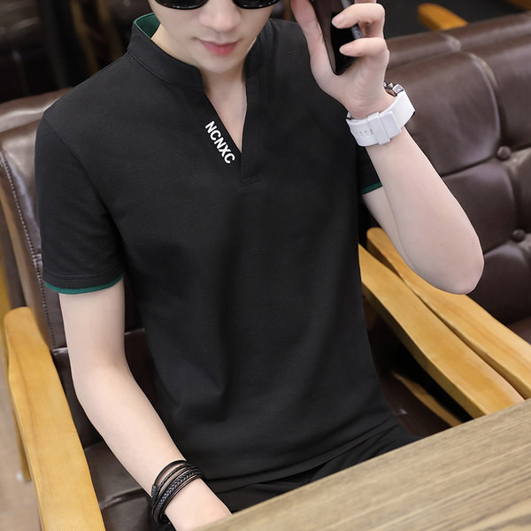 Tricou barbatesc cu maneca scurta - mai multe modele