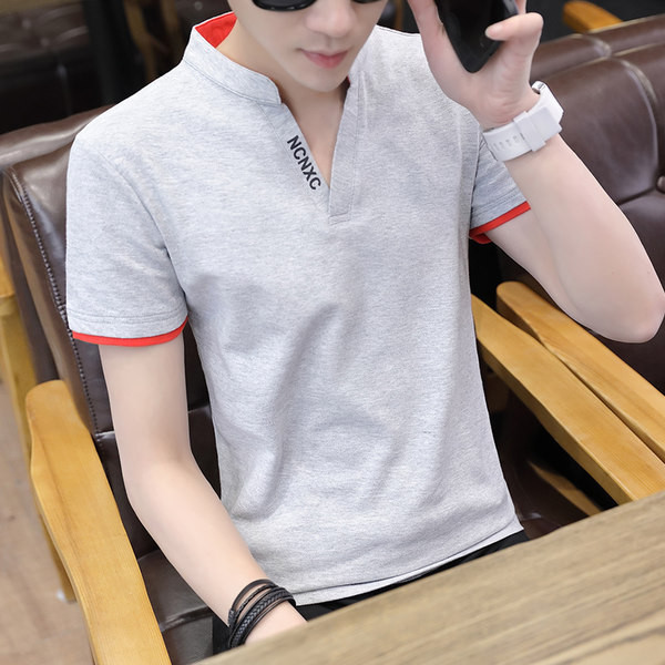 Tricou barbatesc cu maneca scurta - mai multe modele