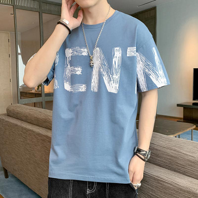 Tricou casual barbatesc cu aplicatie - mai multe modele