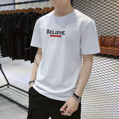 Tricou casual barbatesc cu inscriptii - mai multe modele