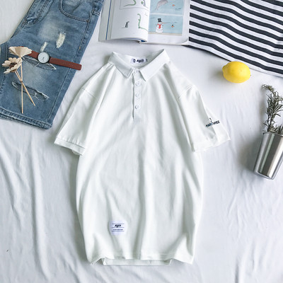 Tricou bărbătesc cu aplicație și mâneci scurte - mai multe modele