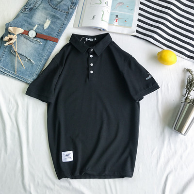 Tricou bărbătesc cu aplicație și mâneci scurte - mai multe modele