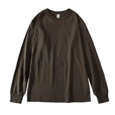 Ανδρική μπλούζα μονόχρωμη με μακριά μανίκια