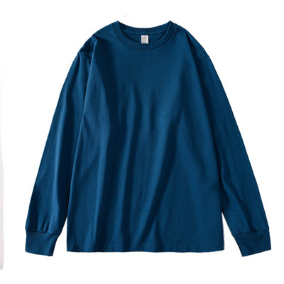 Ανδρική μπλούζα μονόχρωμη με μακριά μανίκια