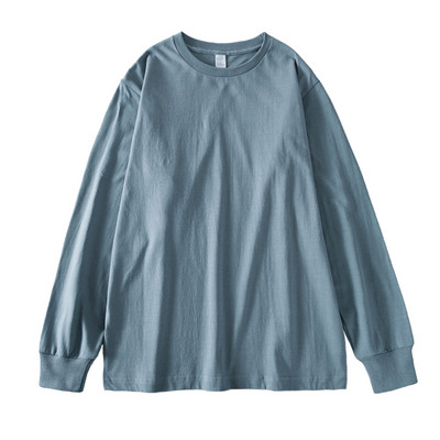 Ανδρική μπλούζα μονόχρωμη με μακριά μανίκια