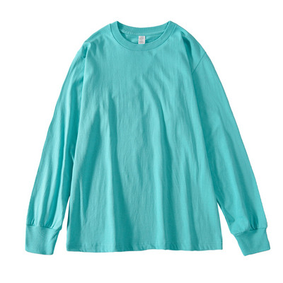 Ανδρική μπλούζα μονόχρωμη με μακριά μανίκια