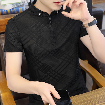 Ανδρική μπλούζα με φερμουάρ