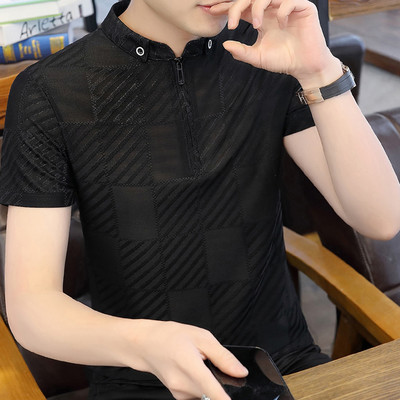 Ανδρική μπλούζα με φερμουάρ